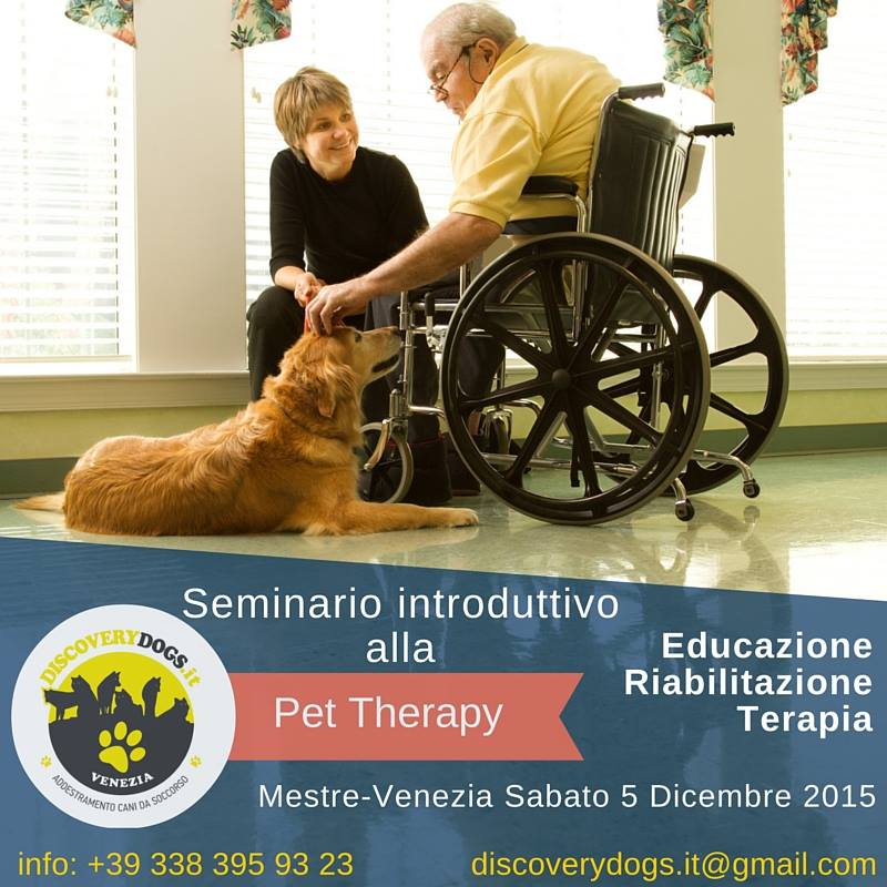 Seminario Introduttivo Pet Therapy